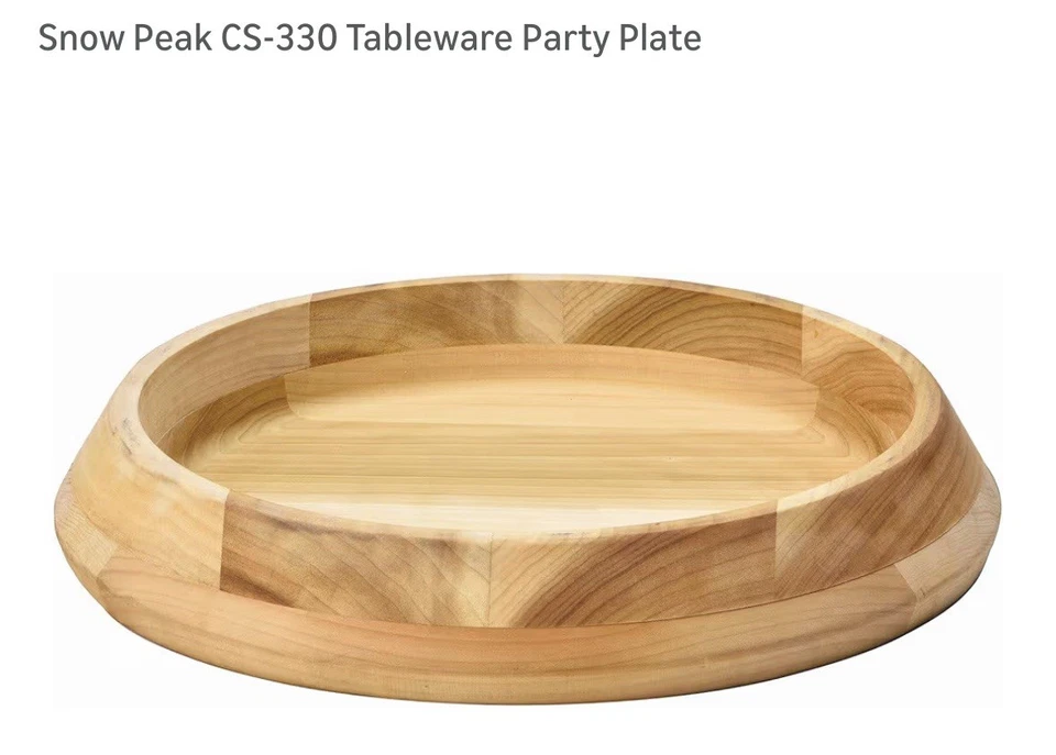 Plato de fiesta Snow Peak Table Wear CS-330 Foto 4 de 4