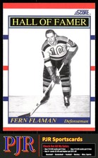 Fern Flaman 1990-91 Score American #357 Boston Bruins