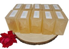 10 lb HONEY MELT AND POUR SOAP GRADE A Base Glycerin 100 Natural BULK Wholesale