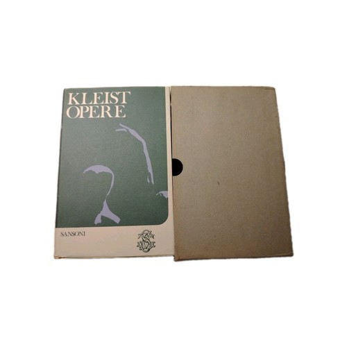 Kleist opere 1959 I grandi classici stranieri Sansoni - Afbeelding 1 van 8