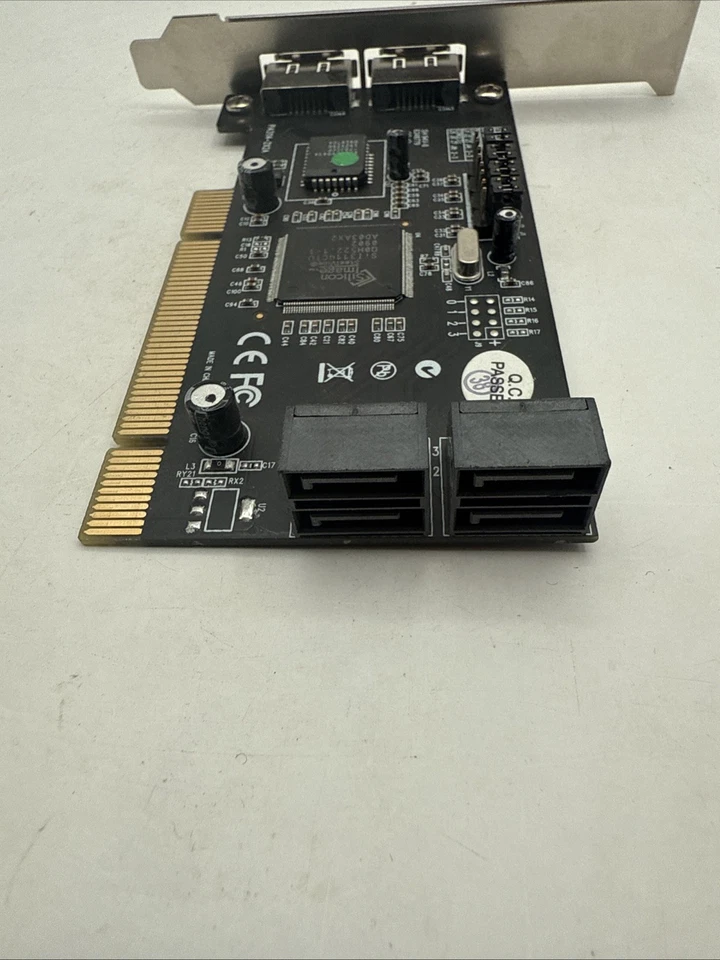 Vantec 4 Channel 6-Port SATA 6Gb/s PCIe RAID Host Card GREAT CONDITION FREE SHIP - Image 4 of 4