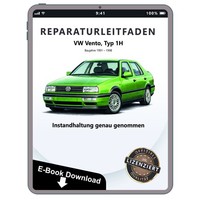 Vw Vento 1H 1991-1998 Instandhaltung Inspektion Wartung Reparaturhandbuch Pdf