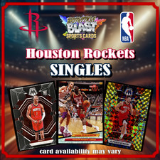 HOUSTON ROCKETS SINGLES ~ Multiple Players & Years ~ Volume Discounts!
