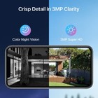 ZOSI 3MP Wireless Security Camera System Outdoor 2K WiFi Home Audio NVR No HDD — photo 2
