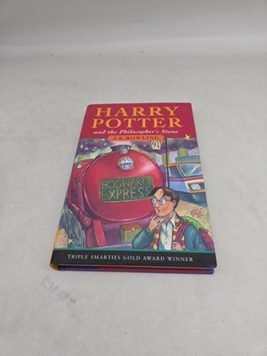 Early UK Print Harry Potter & the Philosopher's Stone, 21st Print HC + DJ
