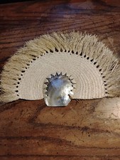 Mother Of Pearl Shell Handle Fan