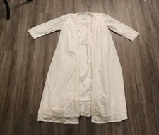 The 1 For You Vintage Victorian White Nightgown Robe Set Size XL