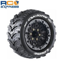 Louise RC Mft Mt-Cyclone Soft 1:10 Monster Truck Tire 12 14 17mm 2 LOULT3310SX