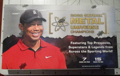 2022 Upper Deck Skybox Metal Universe Champions Hobby Box FACTORY SEALED F