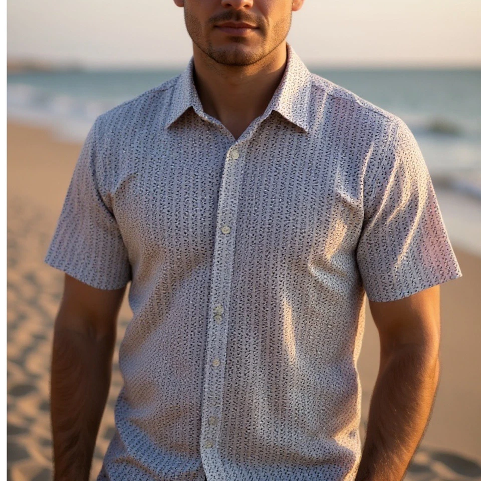 U.S. Polo Assn. 2XL,Engine Red Abotonada,Camisa Manga Corta,Tejida.Elástica, Foto 4 de 4