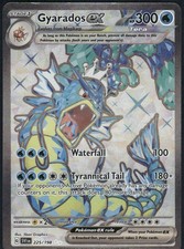 Gyarados ex 225/198 Ultra Rare Scarlet & Violet Pokemon Holo Lightly Played