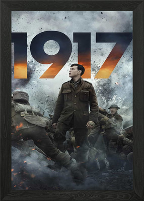 1917 Movie Poster Framed Wall Art Poster Canvas Print Picture