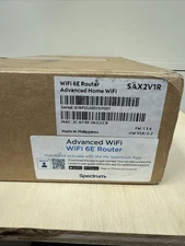 Spectrum WiFi 6E Router SAX2V1R Advanced Fast Home Internet New