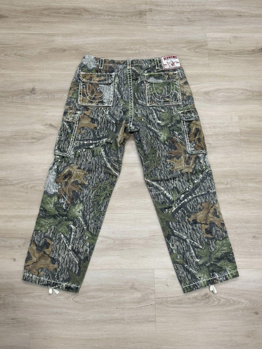 Supreme True Religion Realtree Camo Denim Cargo Pants | eBay