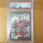 Pokémon Charizard ex Ultra Rare Holo SV03 Obsidian Flames 215/197 PSA 9