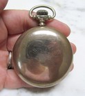 Antique 1909 Illinois Open Face Pocket Watch w/ Nickel Case; 54mm ~ 17J ~ 4-E346 — photo 7