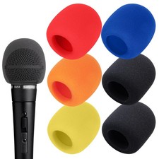 6 PCS Handheld Microphone Windscreen - Mic Pop Filter for Studio Microphone, ...