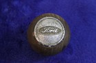 Wood Wooden Ford Gear Shift Knob Handle Accessory Badge Logo FoMoCo Truck Oval