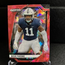 2025 Panini Prizm Draft Picks - Micah Parsons #191 Red Ice Prizm