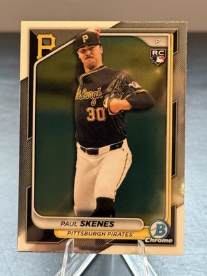 2023 Bowman Chrome Paul Skenes Draft Night Pirates #1 BDN-7