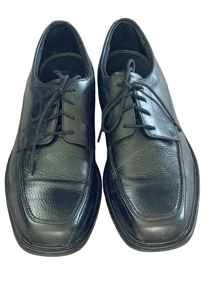 Bostonian First Flex Square Toe Oxford Black Leather Dress Shoes Men’s Size 10.5 Bostonian Men main image 4