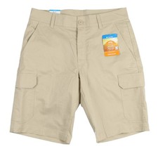 COLUMBIA Rapid Rivers Shorts sz 30 Khaki Beige Outdoor Hiking