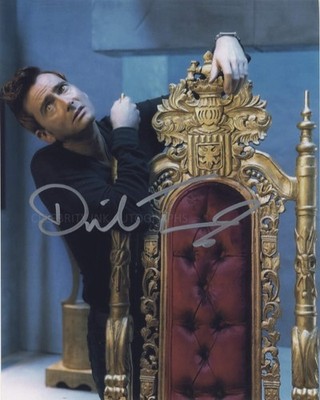 DAVID TENNANT als Crowley - Good Omens ORIGINAL SIGNED AUTOGRAMM