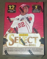 2021 Panini Select Baseball Blaster Box Factory Sealed Exclusive Scope Parallel