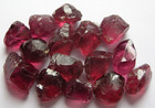 GARNET / RHODOLITE, PINK WITH A RED & PURPLE TONE ROUGH FOR FACETING, TANZANIA — photo 2