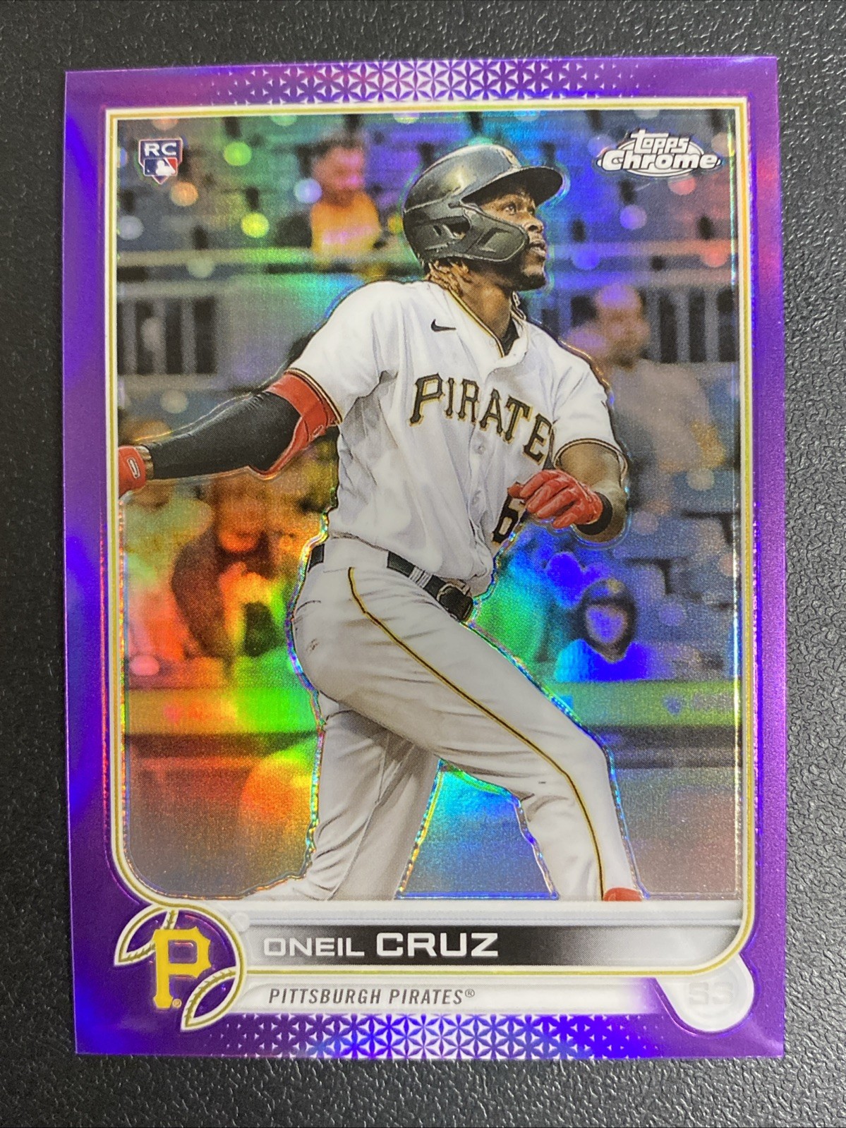 2022 Topps Chrome - Oneil Cruz Rookie #128 Purple Refractor /250 (RC)