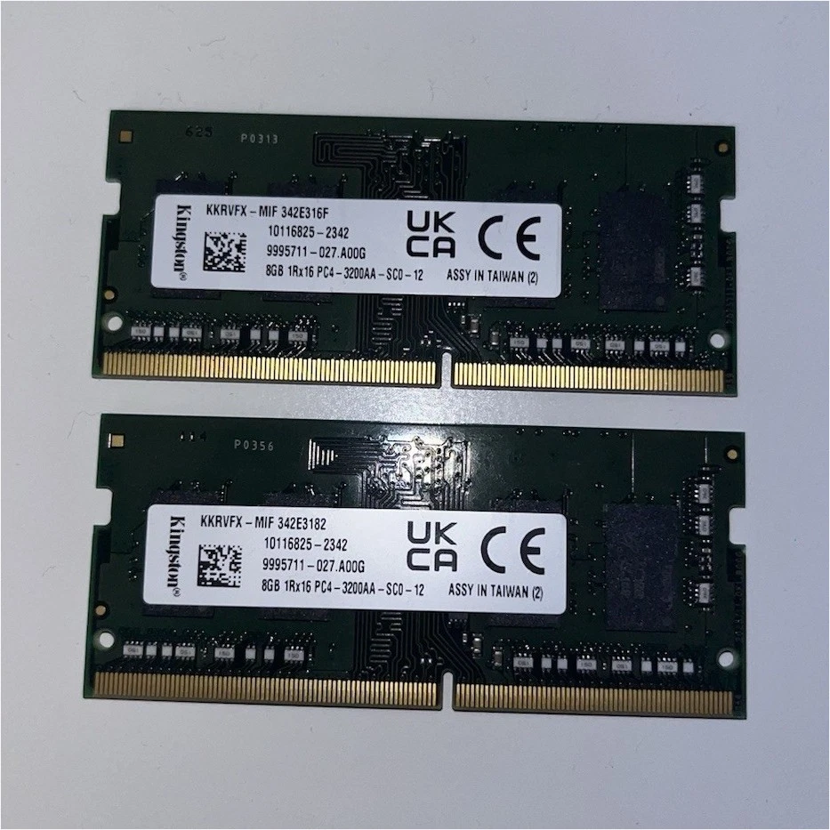 Kingston DDR4 SDRAM 8 GB Capacity per Module Memory (RAM) for sale
