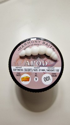  Harmony Baits Larva Grub Apod 37mm Weißforellen Angelköder Barsch Hecht Döbel  