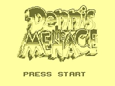 Dennis the Menace (Nintendo Game Boy, 1994)