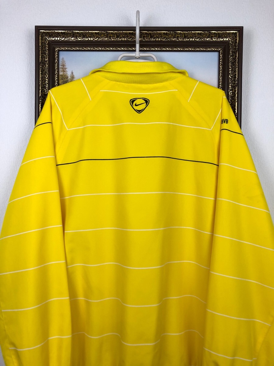 Vintage Nike Borussia Dortmund Football Track Top Soccer