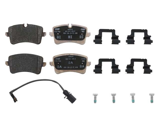 Brake pads audi