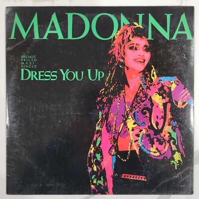 Madonna - Dress You Up 45 RPM Vinyl Maxi-Single - 1985 - Sire 0-20369 | eBay Madonna - Dress You Up 45 RPM Vinyl Maxi-Single - 1985 - Sire 0-20369 | eBay