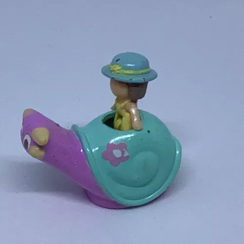 1992 Polly Pocket Snail Pen Pal Replacement Snail With Doll Lulu