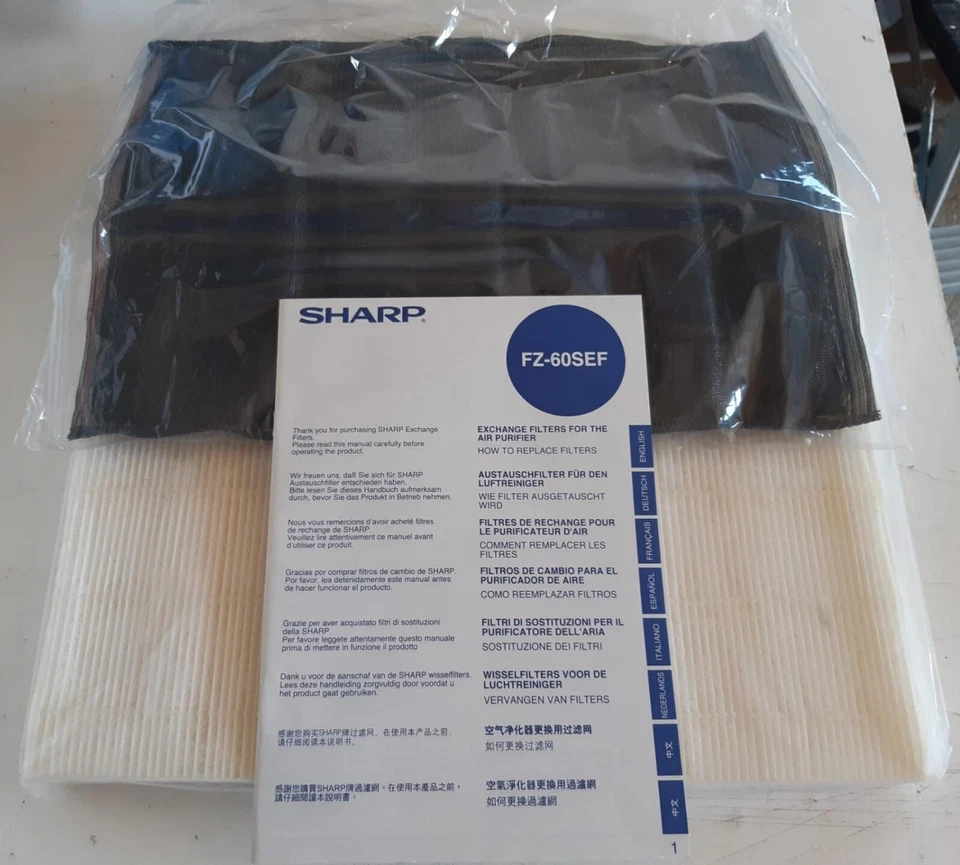 FILTRO ARIA SHARP FZ-60SEF per DEPURATORE SHARP FU-60SEF - Immagine 2 di 3