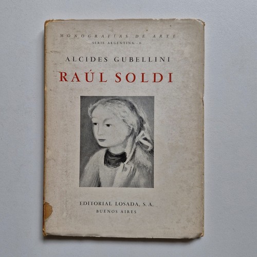 Alcides Gubellini - Raúl Soldi - Firmado y dedicado por Soldi - Bild 1 von 4