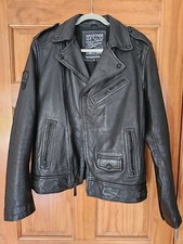 Affliction Leather Jacket Mens Medium Limited...