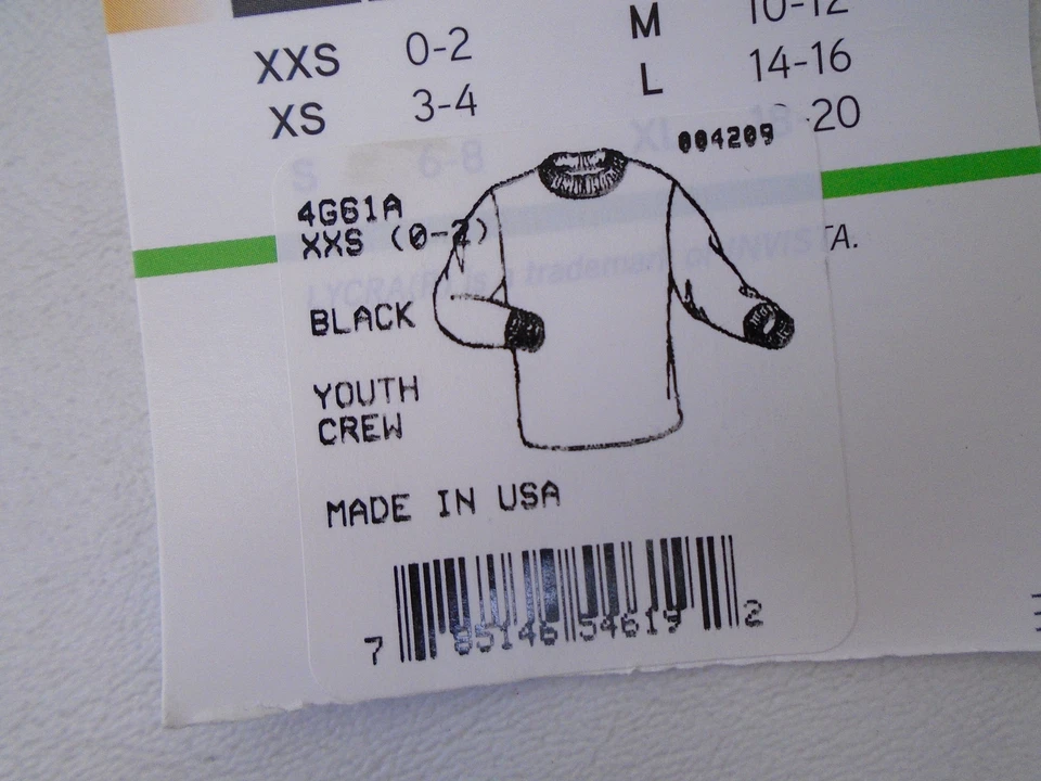 POLARMAX 4G61A JUVENIL CREW QUATTRO POLAR 2XS (0-2) CAPA BASE SUPERIOR NEGRO Foto 3 de 4