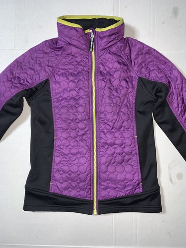 Preowned- Lands End Full Zip Athlesiure Performance Jacket Girls (Size S/7-8) - Picture 4 of 6