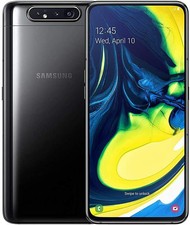 SAMSUNG Galaxy A80 128Go Noir Reconditionné Bon état (Double SIM)