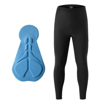 ROCKBROS Fahrradhose Fleece Thermo Lange Hose Atmungsaktive Elastische Warm