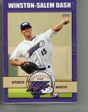 2012 WINSTON-SALEM DASH TEAM SET MINOR LEAGUE MARCUS SEMIEN RC CHRIS BASSITT RC