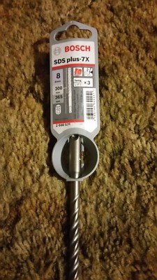 Bosch 2608576135 SDS-plus-7X Hammer Drill Bit Silver  8 x 300 x 365 mm GERMANY