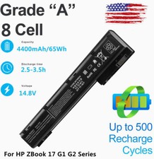 New AR08XL Battery For HP ZBOOK 15 17 G1 G2 708455-001 707614-241 707614-121 65W