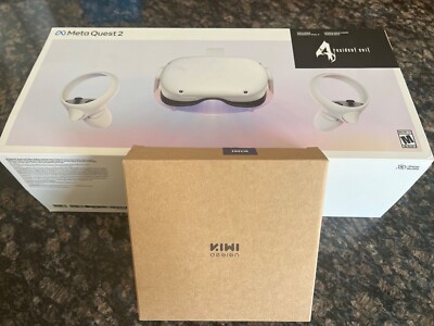 Meta Oculus Quest 2 (Kiwi Link Cable included) 128GB Standalone VR Headset  