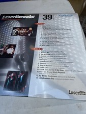 Pioneer Laser Disk Karaoke - LaserKaraoke VOL 39 SEALED never opened video sing