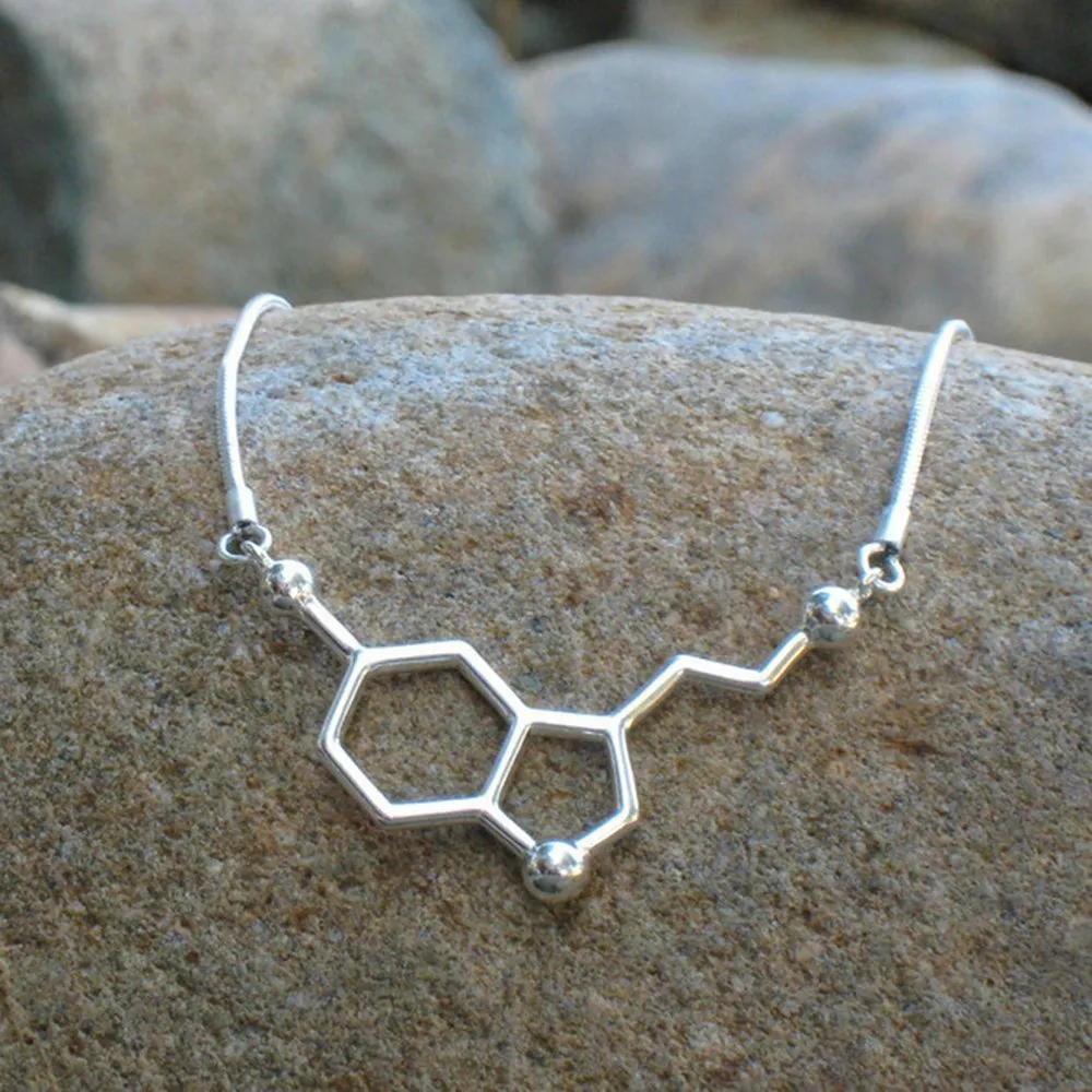 THC Molecule Necklace